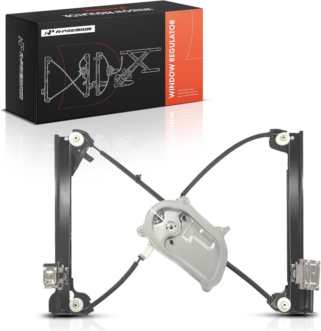 A-Premium Front Driver Side Power Window Regulator, Without Motor
for Volkswagen Beetle 2010-2013, Beetle Cabrio 2010-2011, Convertible