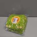 5 x INEBIZ Crochet Steering Wheel Cover Boho Sunflower Granny Squares Pattern Green Car Decor Cute Accessories for Women