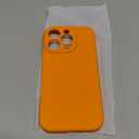 OTOFLY Magnetic for iPhone 16 Pro Case,Compatible with Magsafe,Classic Liquid Silicone Mobile Phone Case,Integrated Camera Control Button,Anti-Scratch Microfiber Lining, Orange