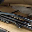 Folding Outdoor Rocking Chair - Zero Gravity Chair with Adjustable Pillow - Ergonomic Foldable Rocking Lounger Patio Furniture for Outside Lawn, Camping, or Front Porch by Lavish Home (Beige)