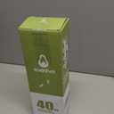 40 oz Insulated Water Bottle with 2 Lids (2-in-1 Straw & Spout Lid, Magnetic Lid), Slim Water Bottle with Strap, Stainless Steel Water Bottle for Hiking, Gym, Travel, BPA-Free, Indigo/Black