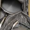 DELUXE Hybrid Ceramic Nonstick 12-Inch Fry Pan with Tempered Glass Lid, Skillet with Stay-Cool Handles, Dishwasher&Oven Safe, PFOA Free Compatible with All Cooktops