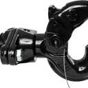 Buyers Products BP760A 30 Ton Forged Swivel Pintle Hook Black Hitch