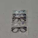 CCVOO Reading Glasses for Women, Eyeglasses, Blue Light Readers for Women, Computer Eye Glasses, Cheaters (*C1 Mix, +5.0)
