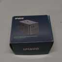 220V to 110V Voltage Converter US to Europe for Hair Dryer with Fast Charging 2 USB A 2 USB C, Power Converter Adapter Combo International Universal Travel Converter Adapter (Black)