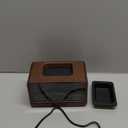 Flame Fireplace Wax Melt Warmer,Scentsy Wax Warmer with Timer, Electric Wax Warmer for Scented Wax with PTC Heating Plate, Wax Burner for Women Gifts & Home Decor(Walnut)