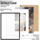 A2 Frame With A3 Mat, 16.5'' x 23.4'' Picture Frame for Wall,Black 1 Pcs