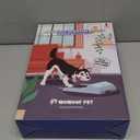 Dog Nail File Toy with 2 Dog Treat Puzzle, Interactive Dog Enrichment Toys for IQ Training, Dog Scratch Pad for Nails, Slow Feeder and 2 Level in 1 Dog Puzzle,Double Anti-Slip Design