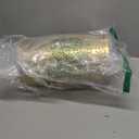 Gold Trash Can for Bathroom, Metal Garbage Can for Offices, 7" W X 7" L X 12" H