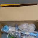 Dr. Brown's Anti-Colic Options+ Wide-Neck Glass Baby Bottle Starter Set - Silicone Bottle Sleeves, Level 1, 2, 3 Nipples, HappyPacis, Storage Caps, Bottle Brush 