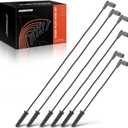 A-Premium Ignition Spark Plug Wires Set of 6 Compatible with Buick Rendezvous, Terraza & Chevrolet Equinox, Malibu, Uplander & Pontiac G6, Montana, Torrent & Saturn Relay, 3.4L 3.5L