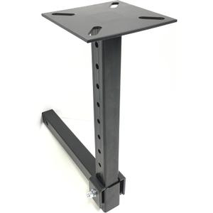 MaxxHaul 80356 Hitch Mount Vise Plate Holder With Adjustable Height - Fits 2 inch x 2 inch Receiver With Standard Mounting Vise Plate