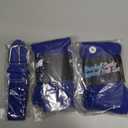 2 Pairs Baseball Socks and Belt Cotton Adjustable Youth Baseball Softball Socks Belt for Boys Girls (Small, Royal Blue)