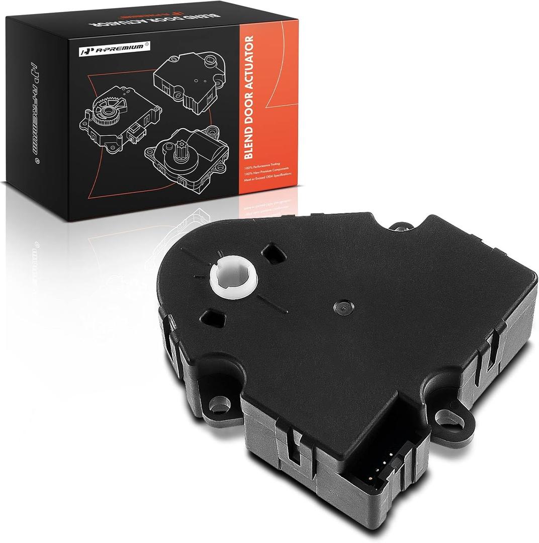 A-Premium HVAC Heater Blend Door Actuator, Compatible with Chevrolet Blazer, Express 1500 2500 3500, S10, Tahoe, C/K 1500 2500 Suburban & GMC Yukon, Jimmy & Buick Skylark & Cadillac Escalade & Mack