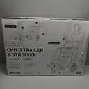 Allen Sports Deluxe Steel Child Trailer (Green)