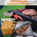 Gifts for Papa Christmas, Papa Gifts from Grandkids BBQ Blanket with Meat Claws, Meat Resting Bag for BBQ Smoking, Meat Shredder Claws Grill Accessories for Outdoor Grill on Birthday Party