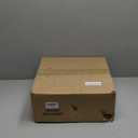 LIN CHUAN Modern Resin Pedestal Bowl  Large Fruit Bowl for Kitchen Counter, Catch All Bowl for Entryway Table, Stylish Key Bowl & Dining Centerpiece, Brown