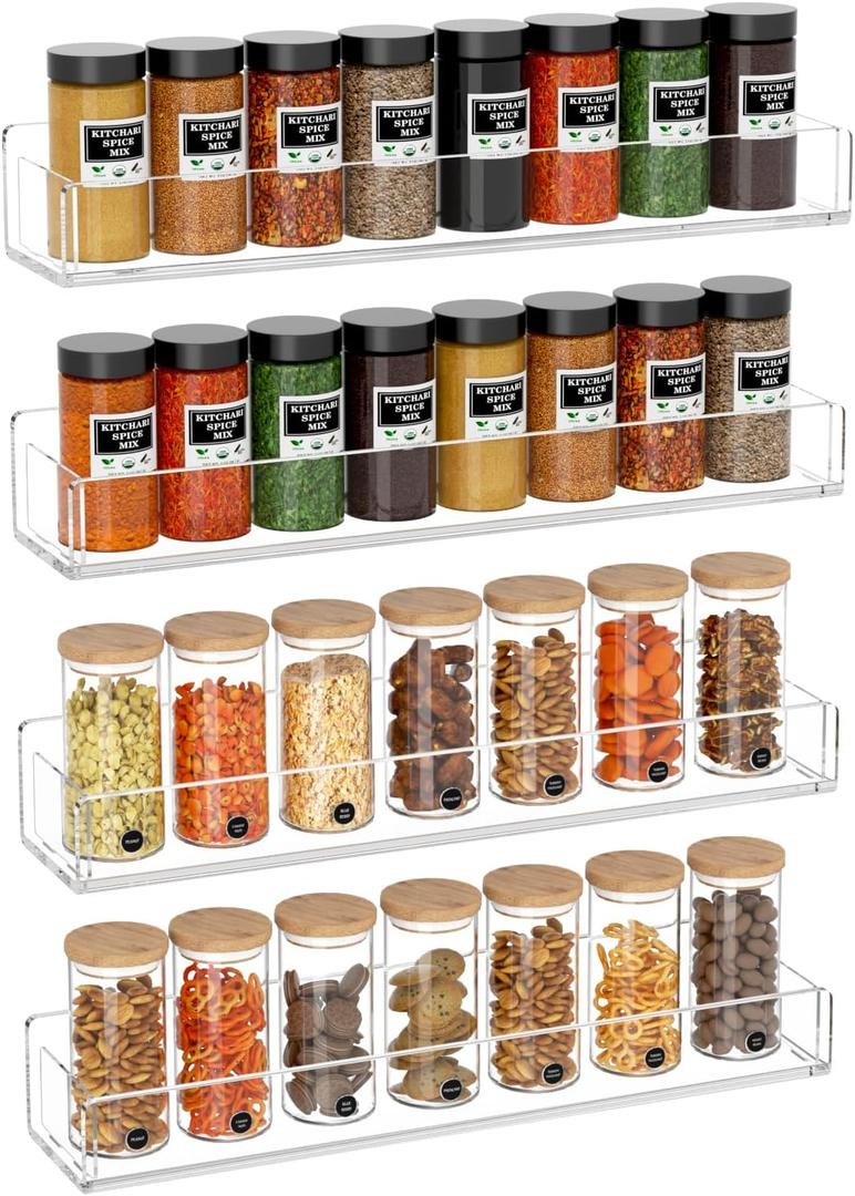 Spice Rack, 4 pack, 11,5×5 inch
