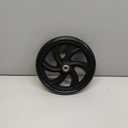 Walker Rollator Replacement 7.5" Wheels Black (1pis) (REAR 1)