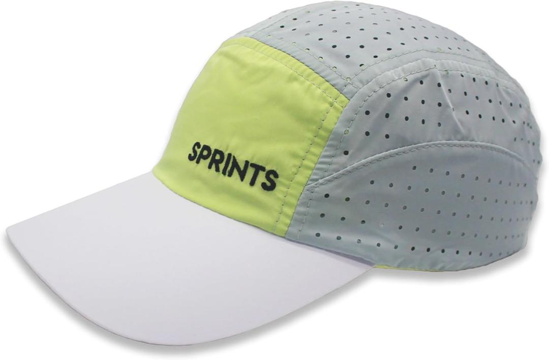 Sprints Race Day Performance HyperG Racing Cap The Lightweight, Quick Dry, Running, Sport Hat, One Size, Unisex Multi