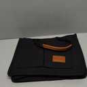 Karinoos Canvas Tote Bag for Women, Large Work Crossbody Handbag Bible Laptop Bag (Black (Cherry))