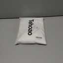 Women's Summer Dress with Slit Sleeveless Crew Neck Cutout Twist Front Crisscorss Ribbed Knit Bodycon Midi Casual Dresses (White, L)