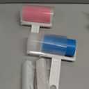 4 Pack Sticky Lint Roller with Cover,Reusable Washable Travel Dust Picker Cleaner Remover Cleaner with Cover for Clothes Pet Hair Debris Carseats