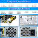 Upgraded D18-180P1A L08404-002 180W Power Supply L07658-003 PSU Compatible with HP ProDesk 400 G5 SFF 600 G3 SFF,901764-003 L07658-001 PA-1181-3HB DPS-180AB-30A 901765-003 D18-180P1A Power Supply