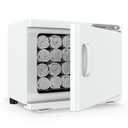 Towel Warmer, 23L Towel Warmer Cabinet Can Hold 12 Wet Facial Towels,Hot Towel Warmer Use for Spa, Hair Beauty, Salon - White