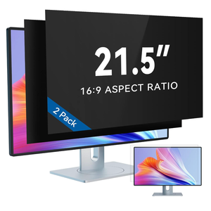 IPROKKO 21.5 Inch Computer Privacy Screen Filter for 16:9 Widescreen Monitor, Removable 21.5inch Anti Blue Light Glare Privacy Shield, Anti Spy Security Protector for Hp Dell Asus Acer Samsung