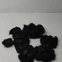 ZMCINER 8 Pcs Large Spiders Halloween Decorations - Outdoor Realistic Scary Hairy Spiders (8 Pcs in Different Sizes)