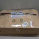 Kayfia King Size Bed Wedge Pillow for Headboard Bed Gap Filler with Pocket Close Gap (0-8") Prevent Pillow Loss Triangle Foam Mattress Filler for Gap Between Wall and Mattress (White, 76"x10"x6")