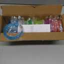 28 Pack Glow Bracelets, Glow in the Dark Party Supplies, 6 Color LED Light Up Bracelets for Adults & Kids Birthday Party Favors, Concert, New Year, Carnival, Raves