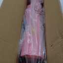 Scooter for Kids Ages 3-12 - Kids Kick Scooters with Led Light Up Wheels & 3 Levels Adjustable Handlebar, Lightweight Foldable 2 Wheel Girly Pink Scooter Christmas Birthday for Girls Boys.