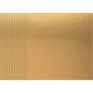 18 Sheets Gold Foil Metallic Cardstock Shimmer Thick Paper, 12x 12" 250GSM Shimmering Paper Reflective Sheet for Cardmaking Scrapbook Poster Cardboard Party Decor DIY Craft