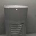 Diaper Dekor Plus Hands-Free Diaper Pail | Largest & Easiest to Use | Just StepDropDone | Doesnt Absorb Odors | Quick Bag Change | Great for Cloth Diapers | 70% Recycled Materials | EKO Gray