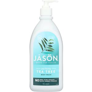 JASON Tea Tree Purifying Body Wash, For a Gentle Feeling Clean, 30 Fluid Ounces