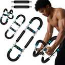 Pro-Grade Twister Arm Trainer- 60-110lb Adjustable Arm Chest Exerciser for Men,Portable Spring Resistance Chest Workout Equipment,Power Twister Bar with Anti-Slip Grips for Home Gym Strength Training