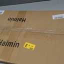 Haimin Wall Panels Peel and Stick 10 Pieces 23.6x11.8in (19.4 Sq. Ft. Coverage) Lightweight Backsplash Marble Look Tile (not Real Marble) Ideal for Kitchen Bathrooms Living Rooms Bedrooms (White Gold-03)