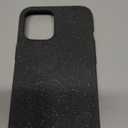 Pela: Phone Case for iPhone 12 Pro Max, 6.7 inch Screen - Eco-Friendly - Made from Plants (Classic Black)