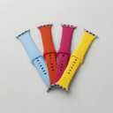 Surf Blue / Pink / Light Slate / Yellow / Light Pink / Light Orange (Multi-pack silicone watch bands) Size: 42mm / 44mm / 45mm