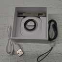 Smart Ring for Women Men, Health Fitness Tracker Ring, IP68 Waterproof Rings, Sleep Ring with Charging Case and Ring Protector, Remote Photography, Family Care, No App Fees(Black, 7#)