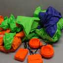 2 Packs Inflatable Alien Costume Halloween Inflatable ET Blow-up Suit Outfit for Adult/Halloween/Mardi Gras/Birthday