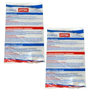 Pyrex Portable Large Cold/Hot Pack (2-Pack) - Made in The USA