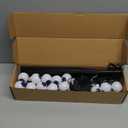 KerKoor Solar Halloween Lights Outdoor Decorations - 4 Pack 32 LED Solar Eyeball Lights for Yard, Scary Eyeballs Halloween Light for Outside, Pathway, Walkway, Landscape, Garden, Party Decor (Purple)