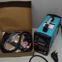 Plasma Cutter, [Pilot Arc][Large LED Display][Air Sensor] 50Amps Plasma Cutter Machine 110/220V Dual Voltage, 1/2 Inch Clean Cut 4/5 Inch Max Cut, Post Flow Mesh Cut, 2T/4T for Beginners DIY