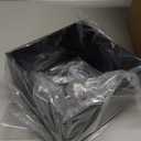 3pcs Buffet Risers, Acrylic Risers Display Stands, Catering Supplies Buffet Display, Food Risers for Buffet Table, Dessert Table Display Set, Perfect for Buffet, Wedding, Birthday Party (Black)