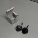 Heavy Duty Vacuum Suction Cup Hooks, Matte Black Plated Polished Super Suction for Kitchen Bathroom, 2 Pack, Black