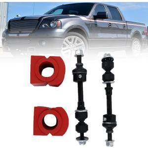 4-Pack Front Sway Bar Links & Bushings Replacement for 2005-2008 F150 2006-2008 Mark LT 2WD K80337 K200331