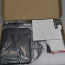 Toilet Paper Holder with Shelf, Freestanding Toilet Paper Stand with Storage Space for Holding Extra 4 Toilet Paper Rolls (Stainless Steel Base, Black)